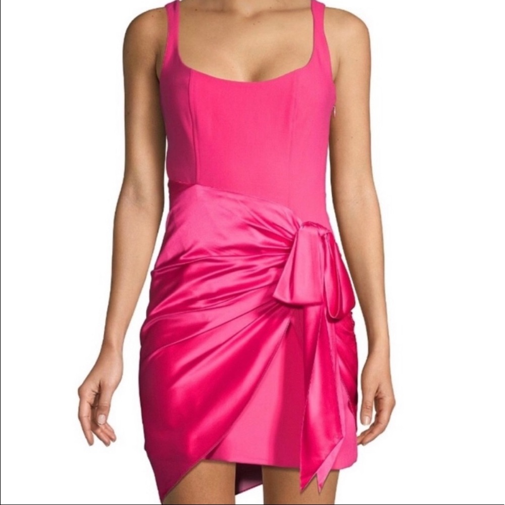 Cinq a Sept Waverly Dress Guava Pink